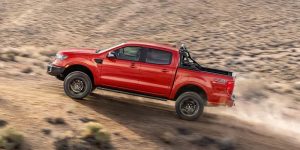 red 2022 Ford Ranger