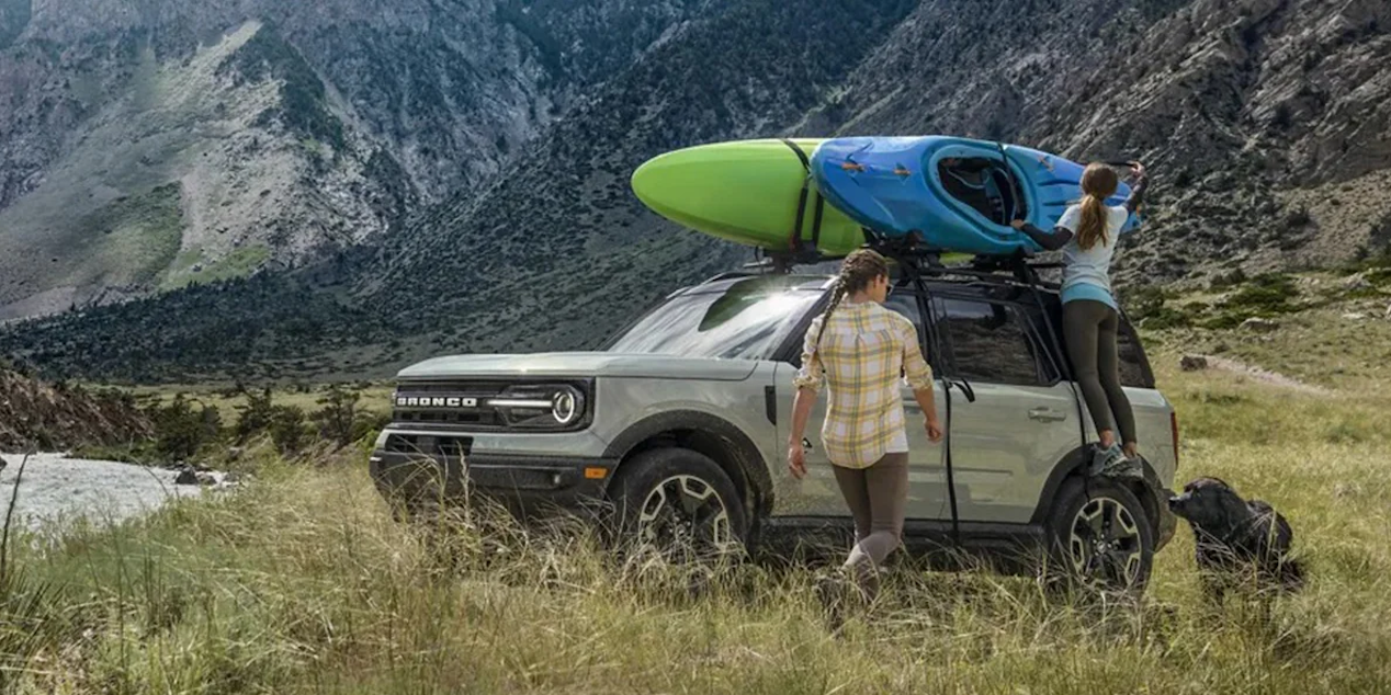 The 2023 Ford Bronco Sport out in the wilderness