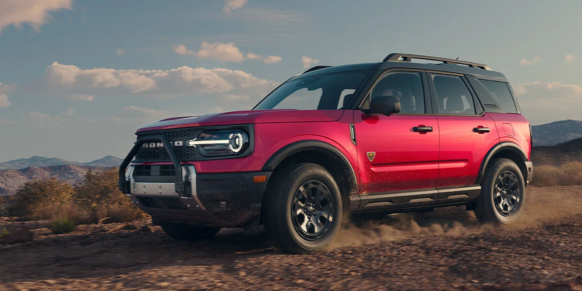 The 2025 Ford Bronco Sport on an outdoor adventure