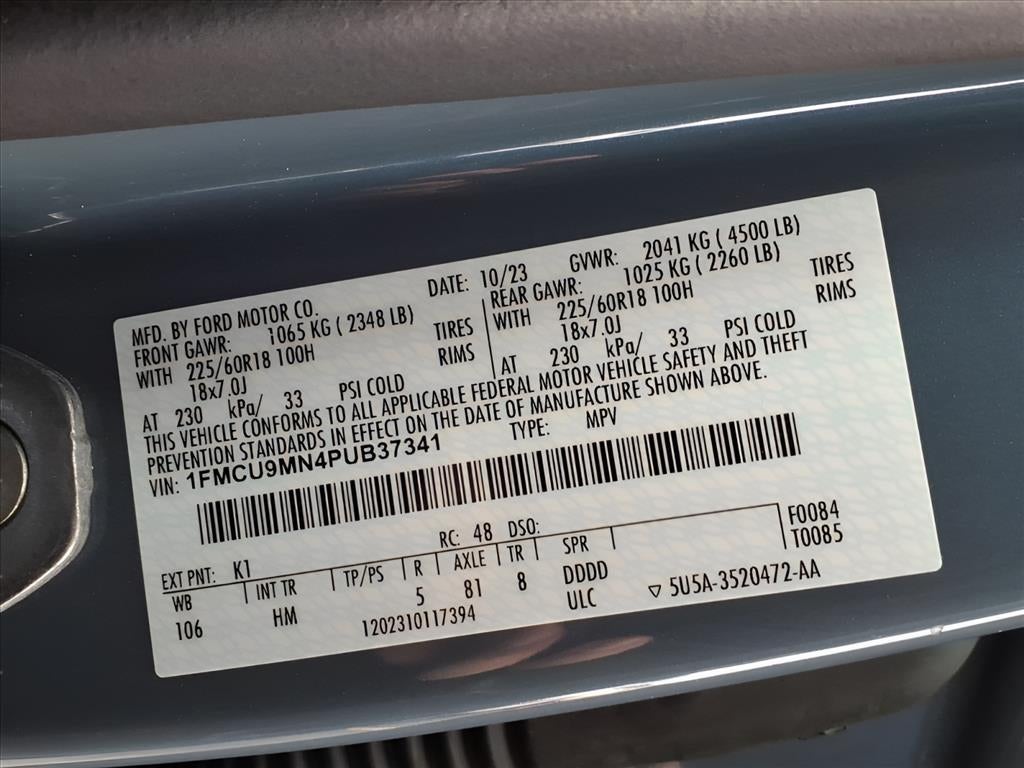 2023 Ford Escape ST-Line