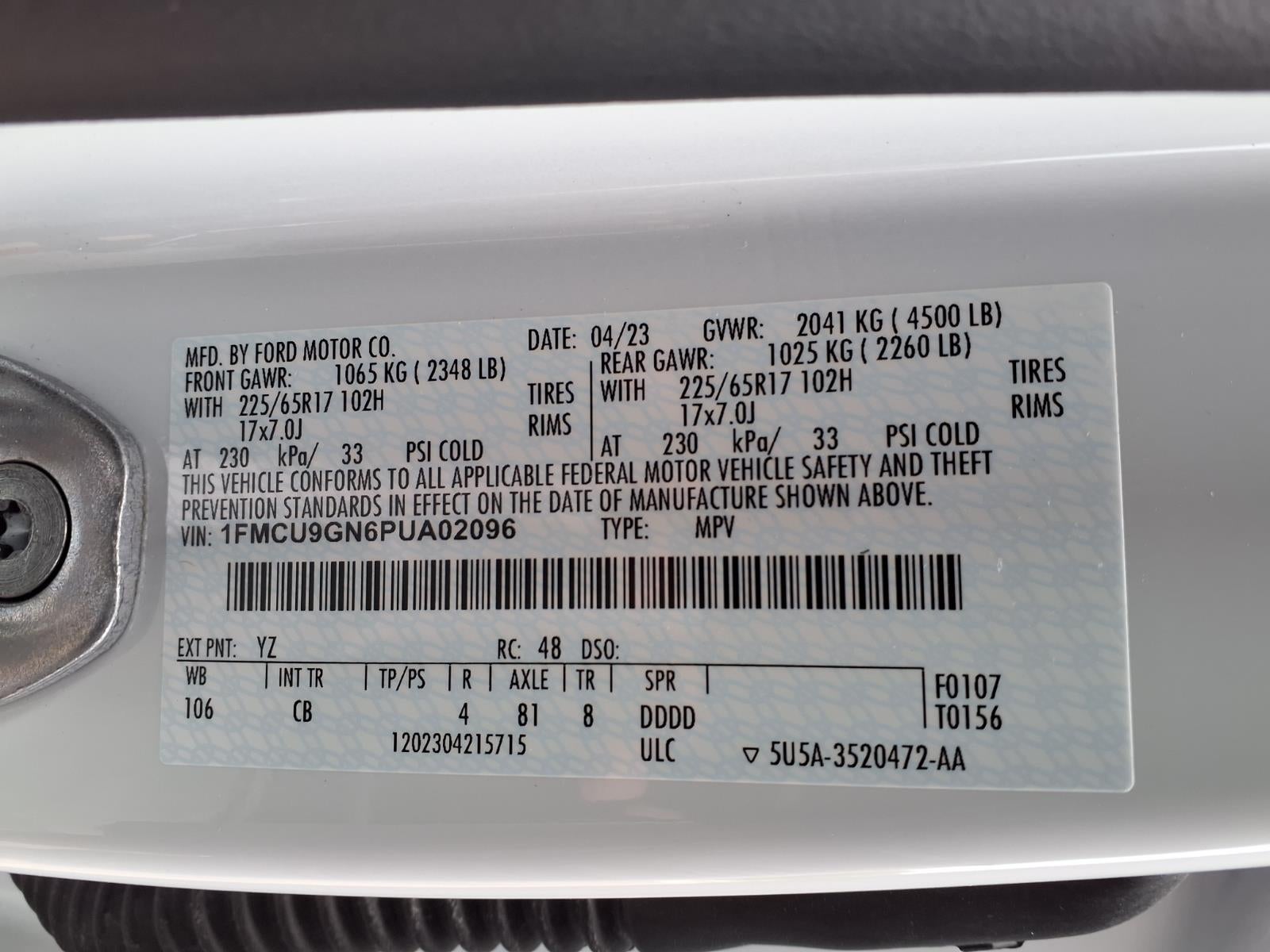 2023 Ford Escape Active