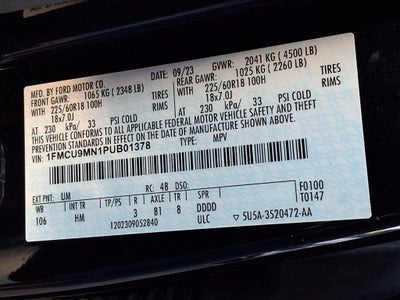 2023 Ford Escape ST-Line