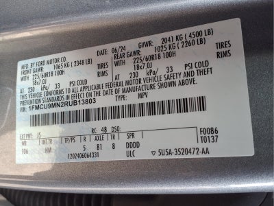 2024 Ford Escape ST-Line