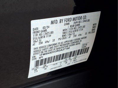 2024 Ford Explorer XLT