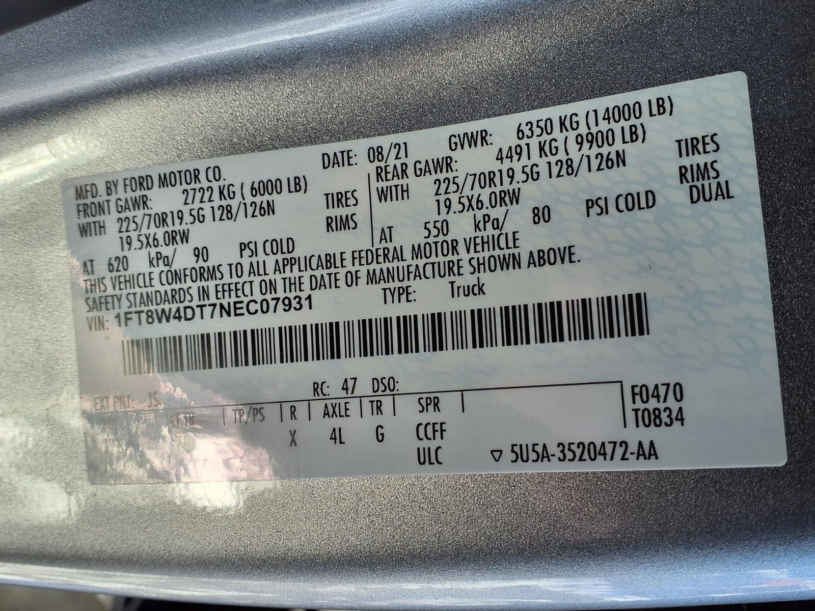 2022 Ford F-450 Super Duty Platinum