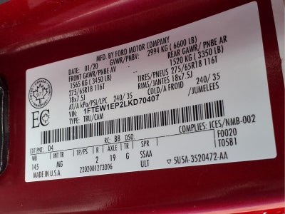 2020 Ford F-150 Base