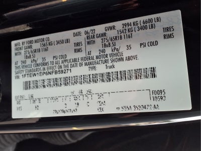 2022 Ford F-150 XLT