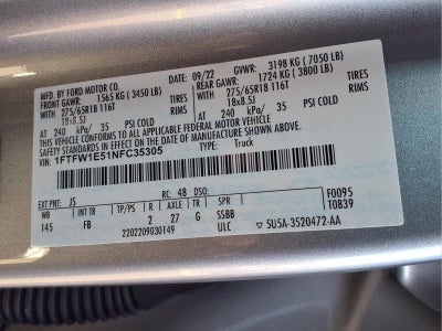 2022 Ford F-150 XLT