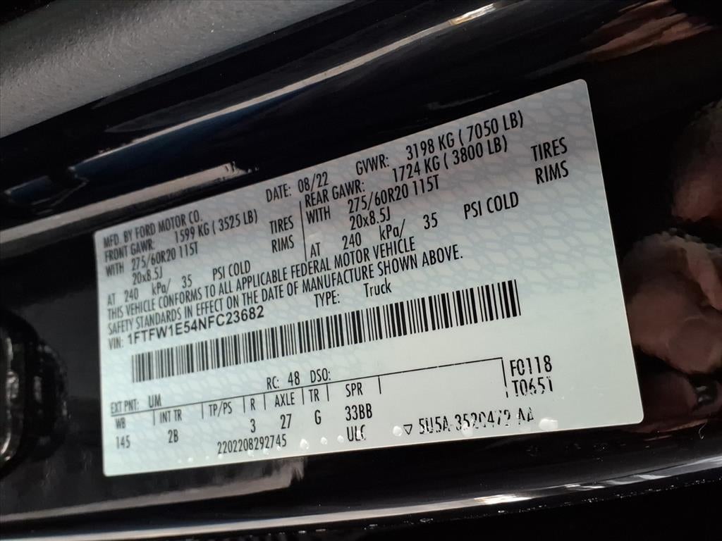 2022 Ford F-150 Lariat