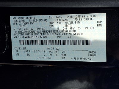 2025 Ford F-150 XLT