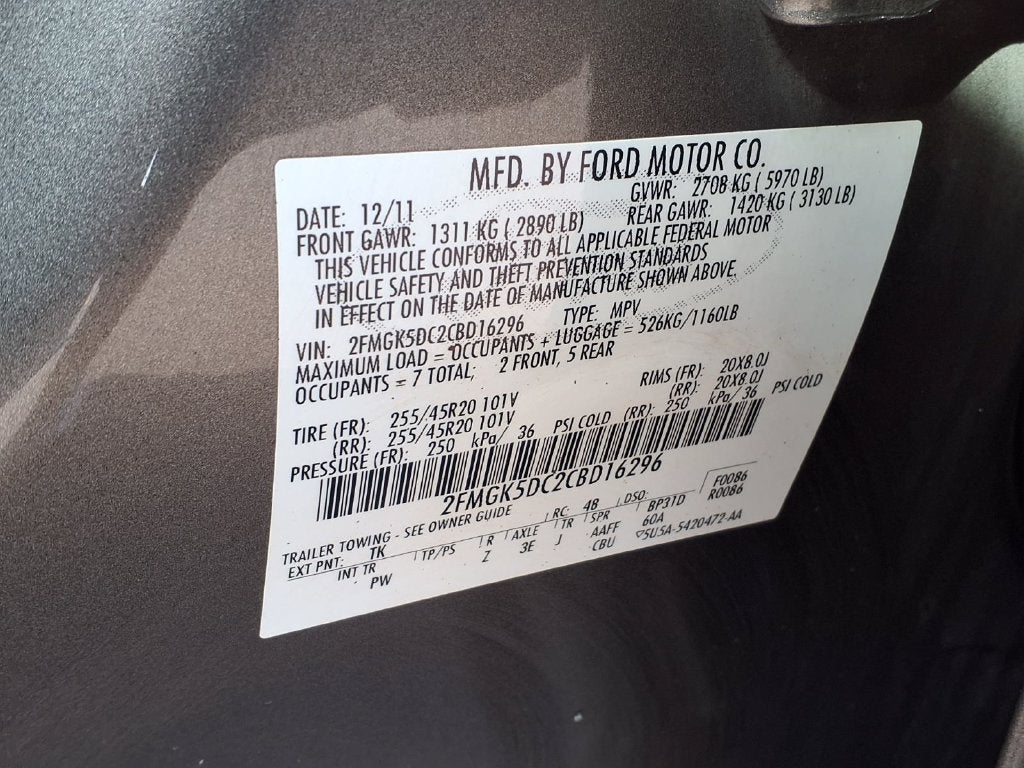 2012 Ford Flex Limited