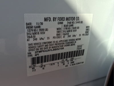 2020 Ford Edge SEL