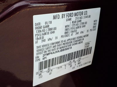 2018 Ford Edge SEL