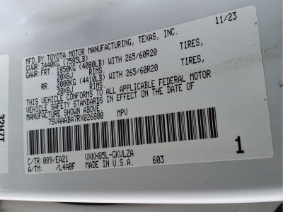 2024 Toyota Sequoia Limited