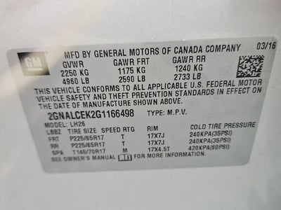 2016 Chevrolet Equinox LT