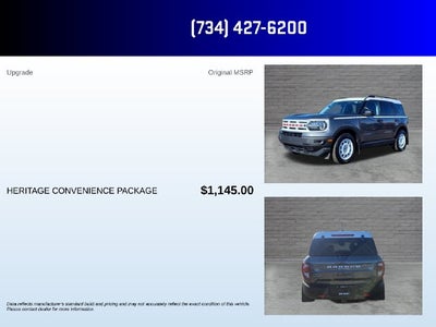 2023 Ford Bronco Sport Heritage
