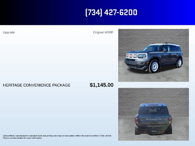 2023 Ford Bronco Sport Heritage