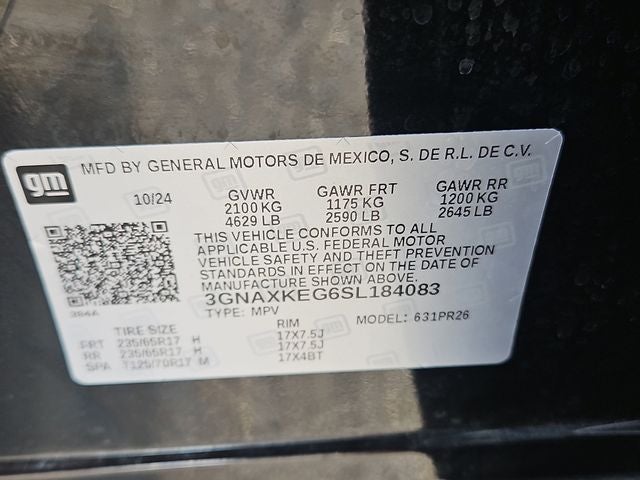 2025 Chevrolet Equinox ACTIV