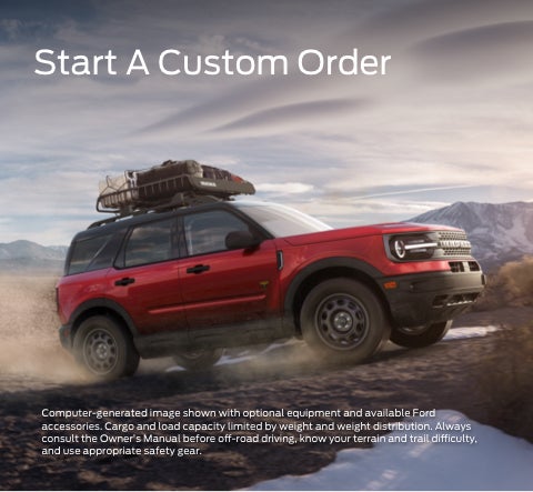 Start a custom order | Bob Maxey Ford Detroit in Detroit MI
